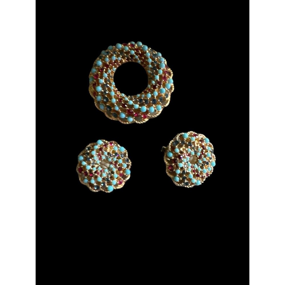 Sarah‎ Coventry Pen And Clip on Earring’s